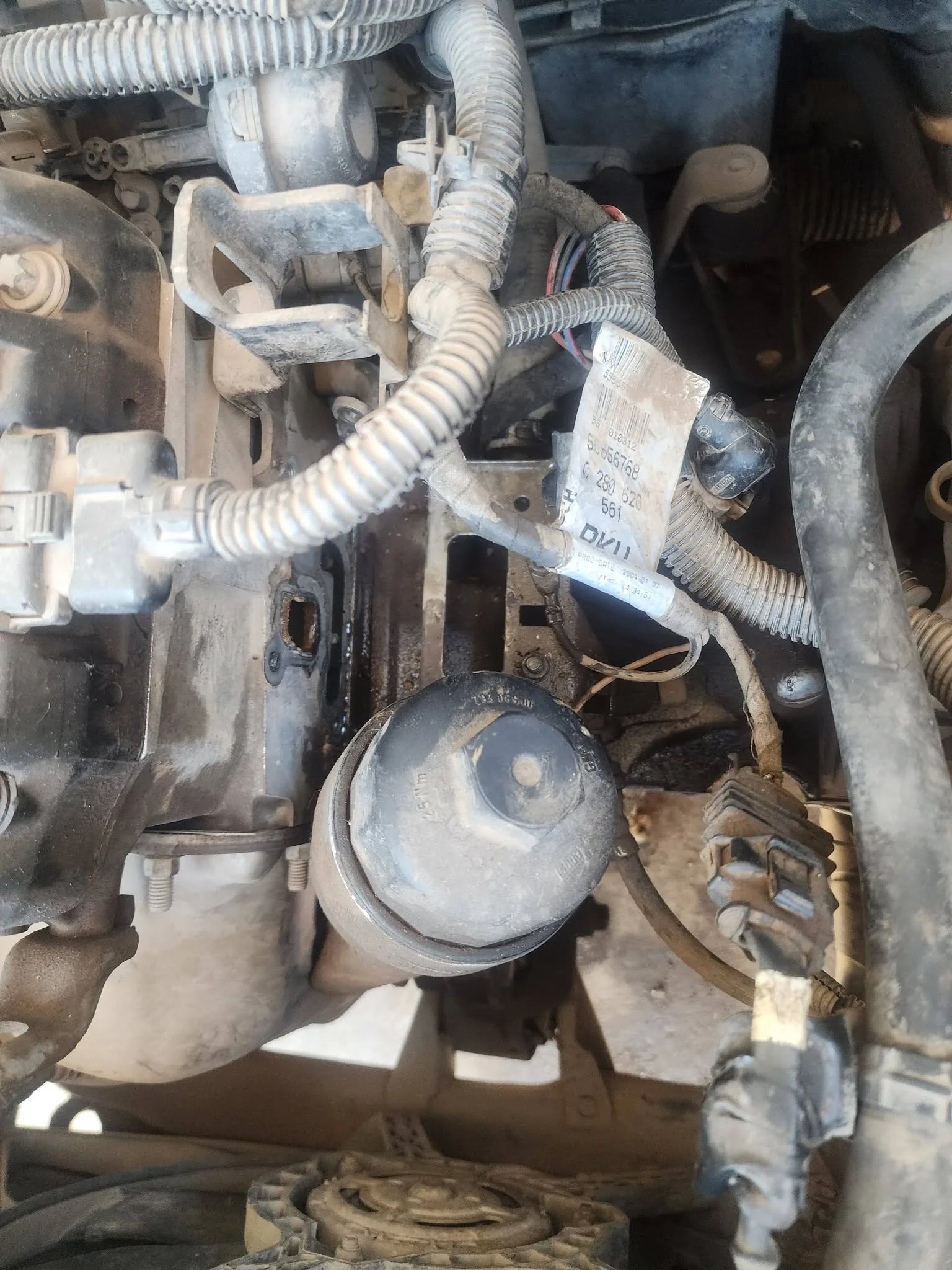 Servicio automotriz en Chevrolet Combo 2006 1.4 con revisión de válvula EGR realizado por AMTEC