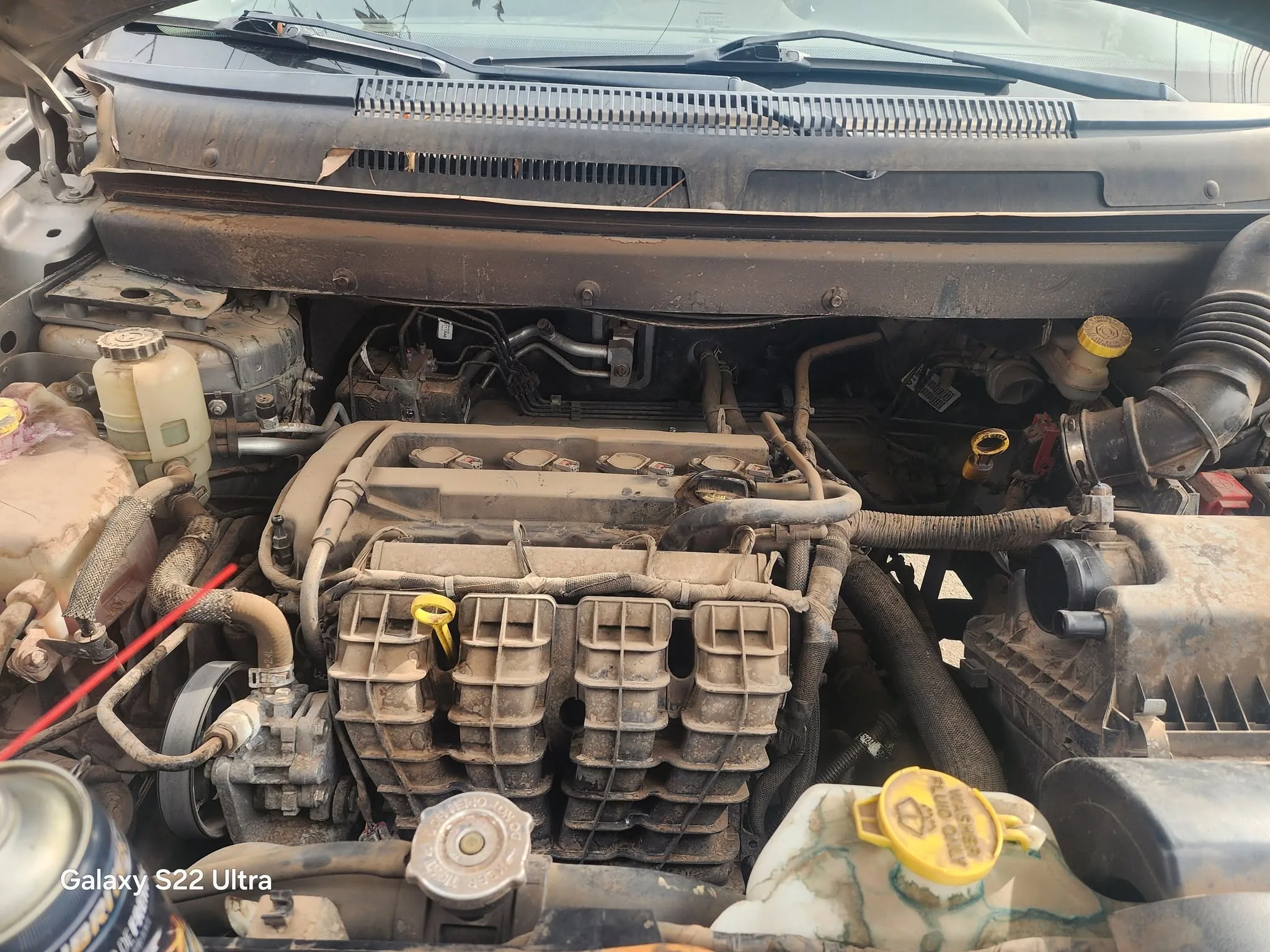 Motor de Dodge Journey 2016 atendido por AMTEC por check engine, ralentí inestable y pérdida de potencia